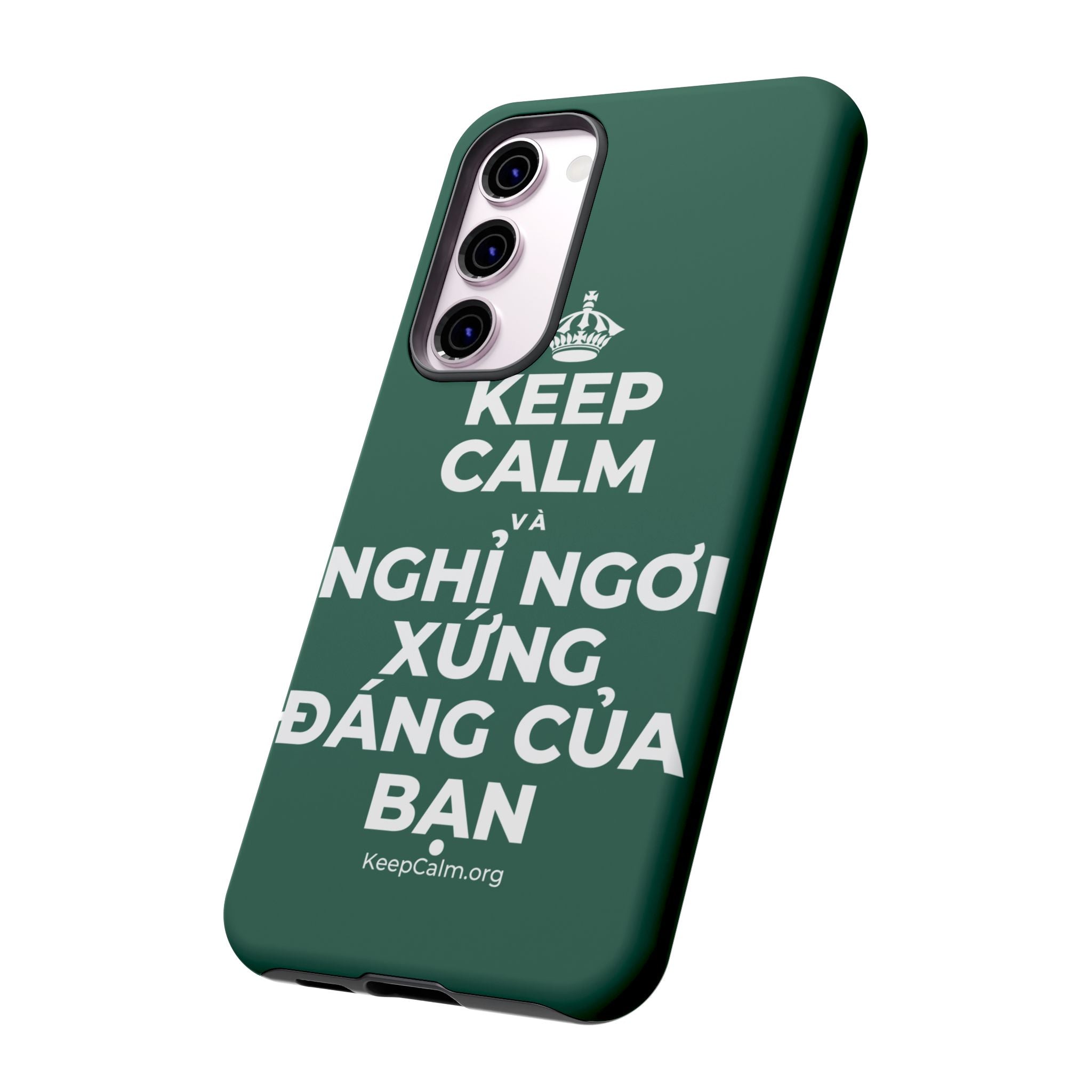 KEEP CALM VÀ NGHỈ NGƠI XỨNG ĐÁNG CỦA BẠN Phone Case