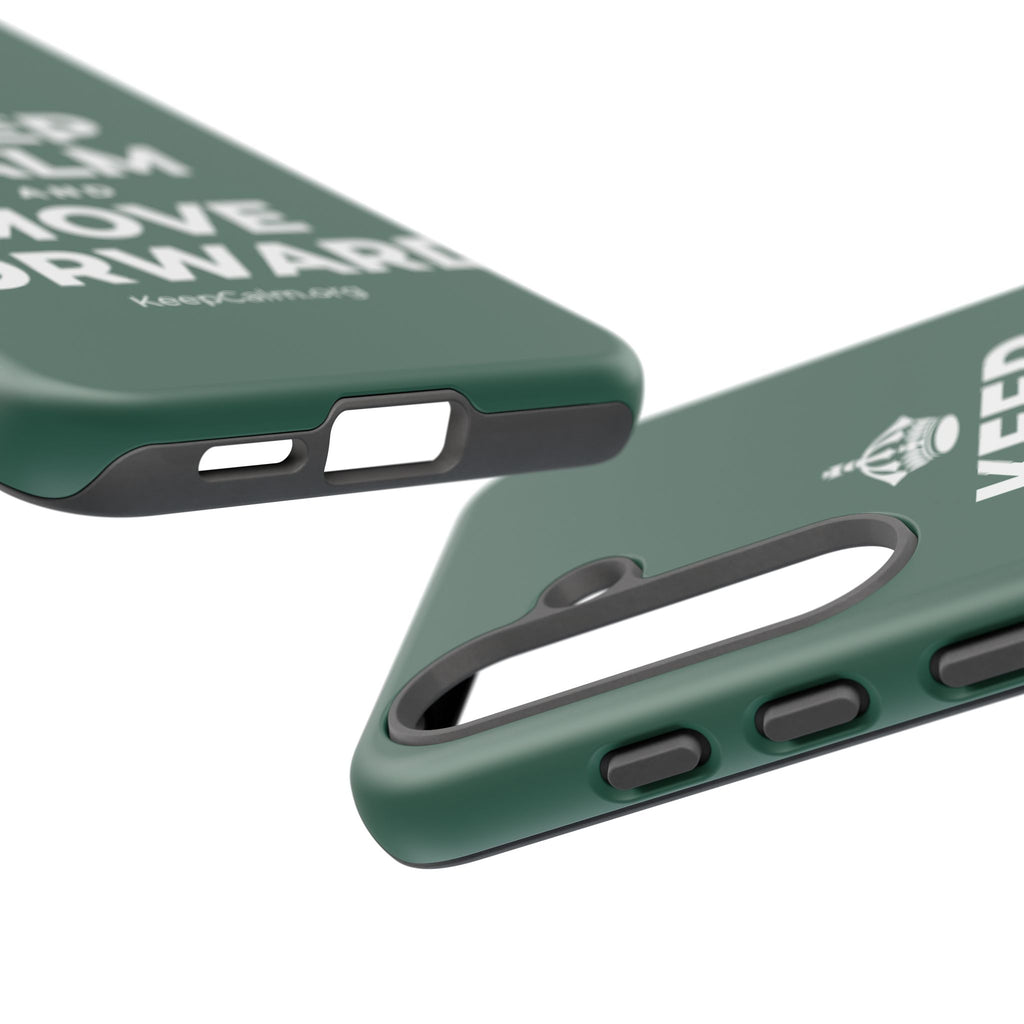 KEEP CALM AND MOVE FORWARD Phone Case