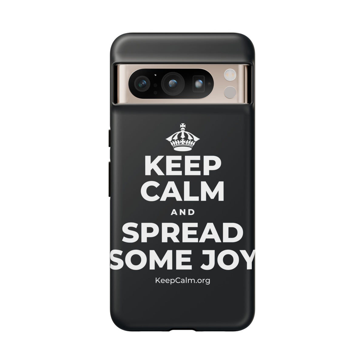 KEEP CALM AND SPREAD SOME JOY Phone Case (Dark)