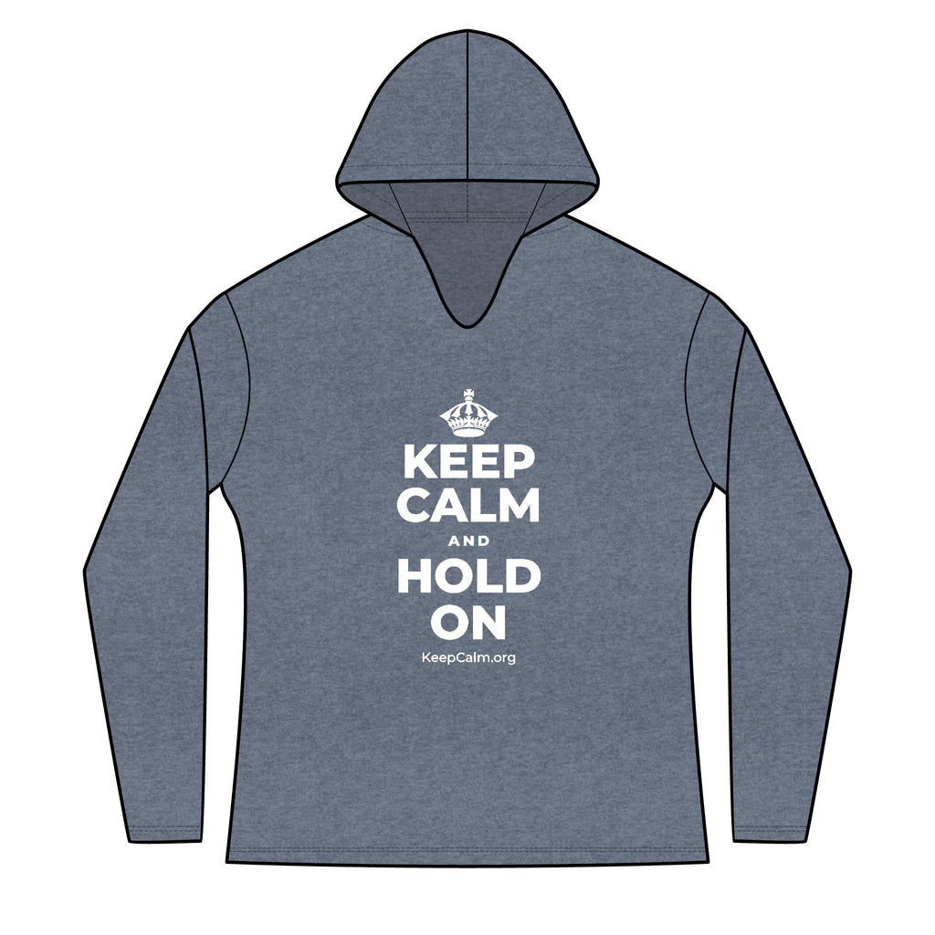 KEEP CALM AND HOLD ON Women's Long Sleeve Hoodie