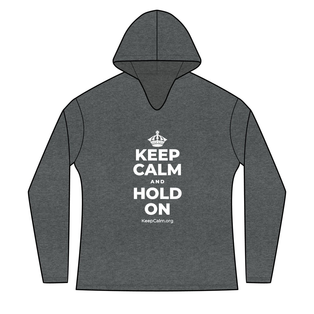 KEEP CALM AND HOLD ON Women's Long Sleeve Hoodie