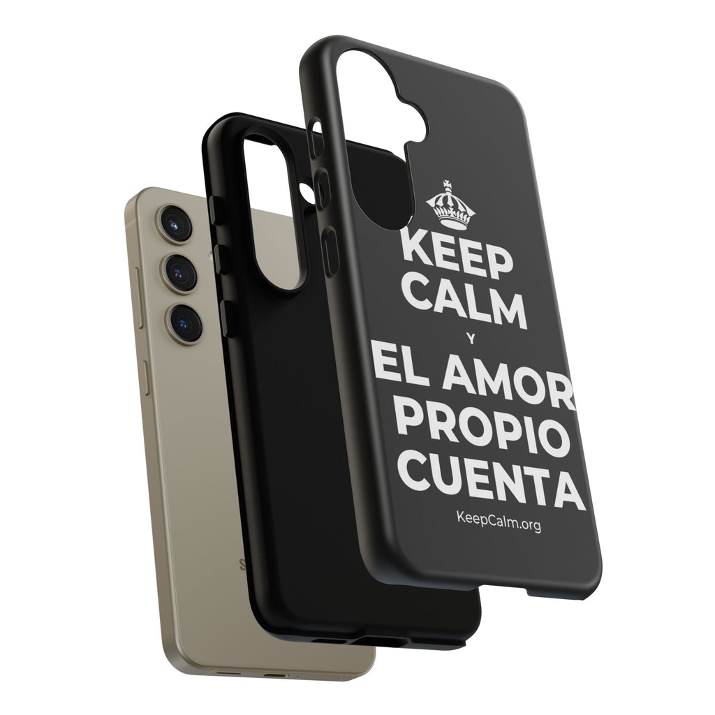 KEEP CALM Y EL AMOR PROPIO CUENTA Phone Case