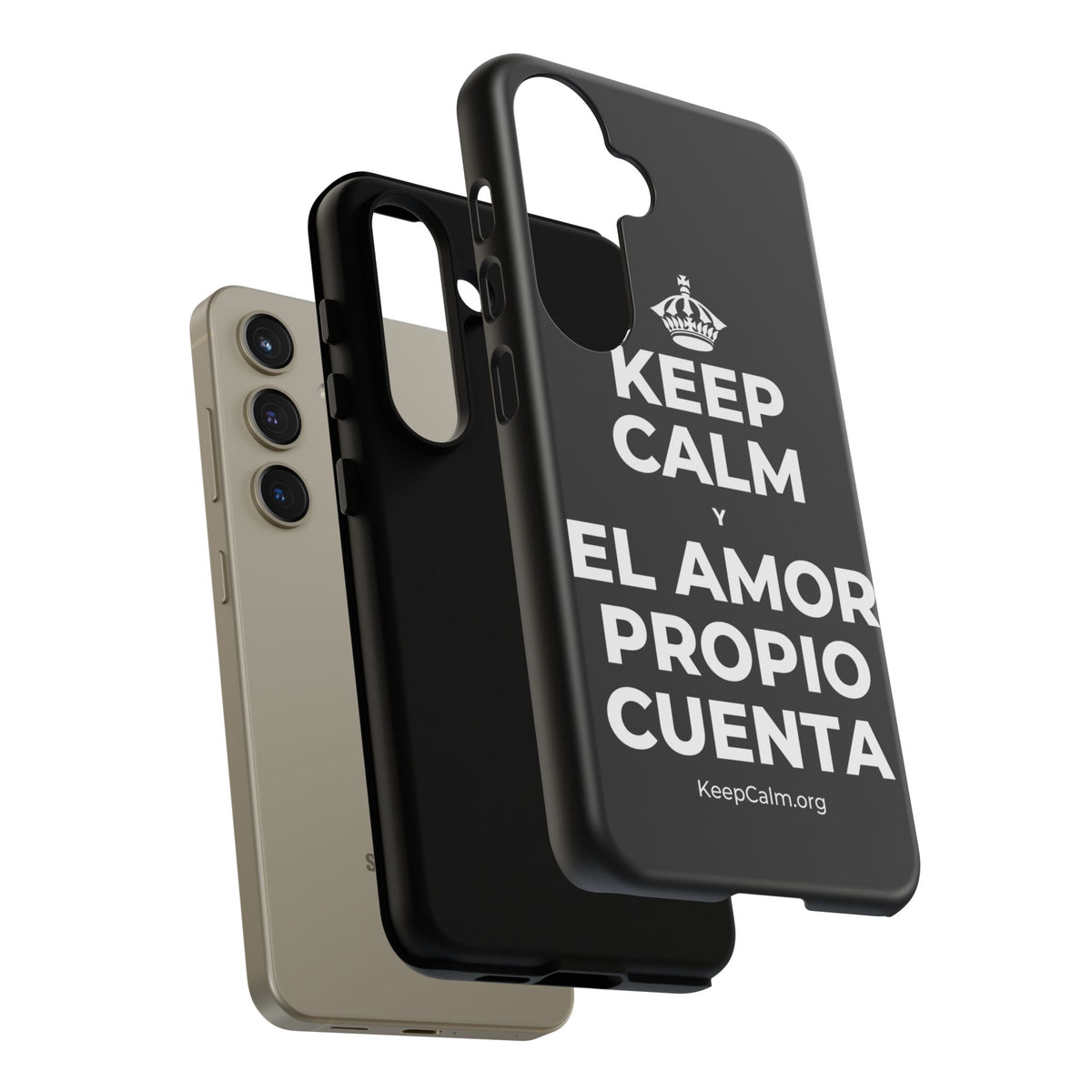 KEEP CALM Y EL AMOR PROPIO CUENTA Phone Case