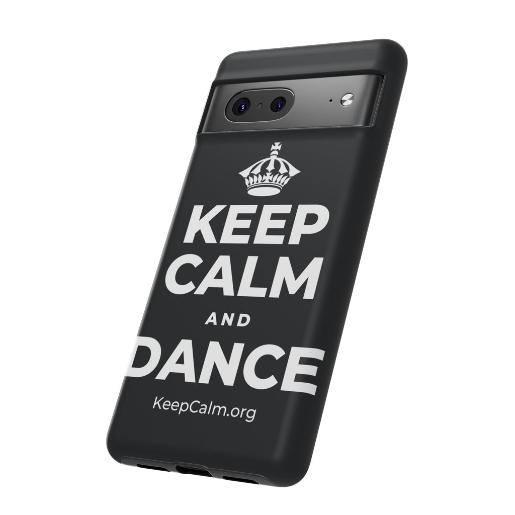 KEEP CALM AND DANCE Phone Case (Dark)