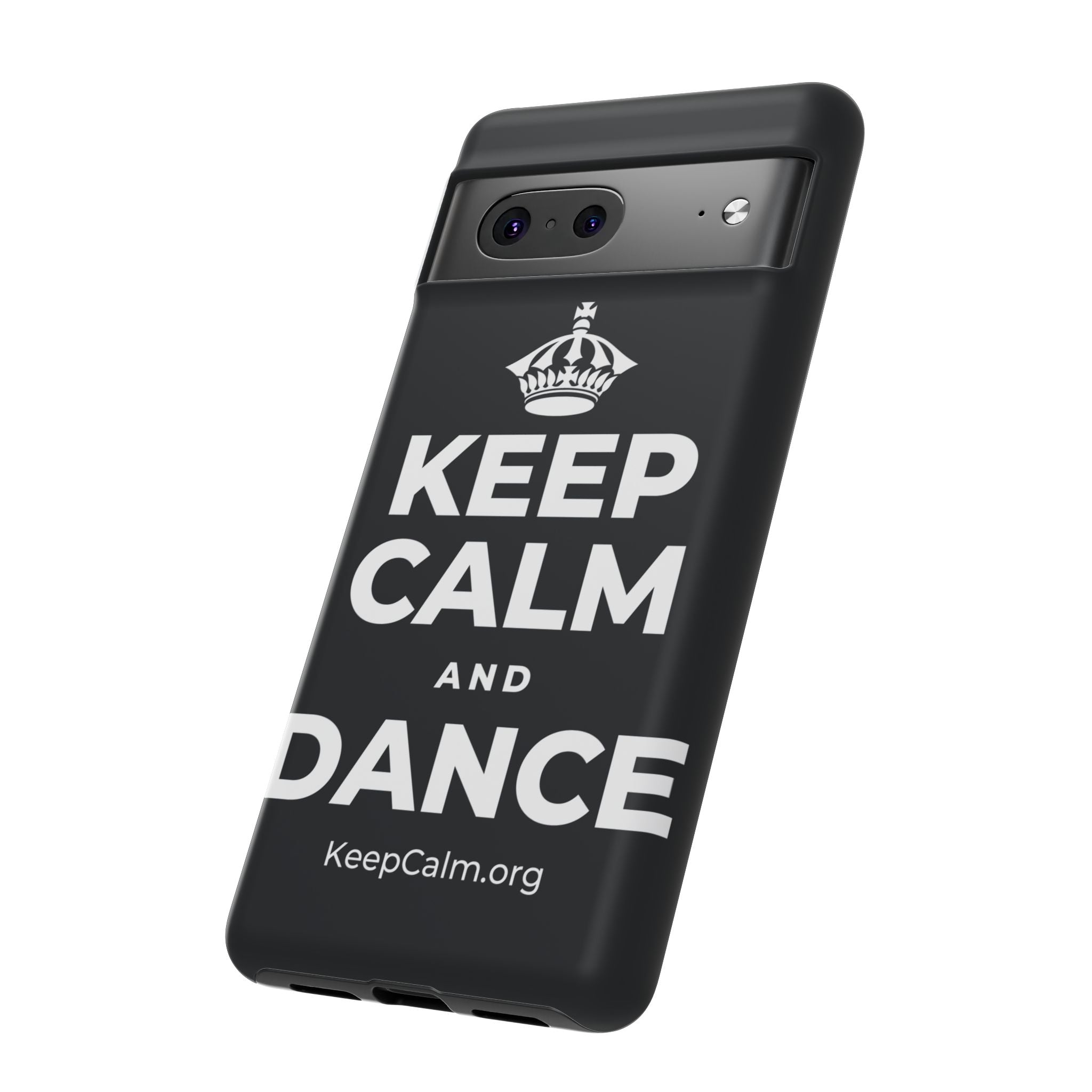 KEEP CALM AND DANCE Phone Case (Dark)