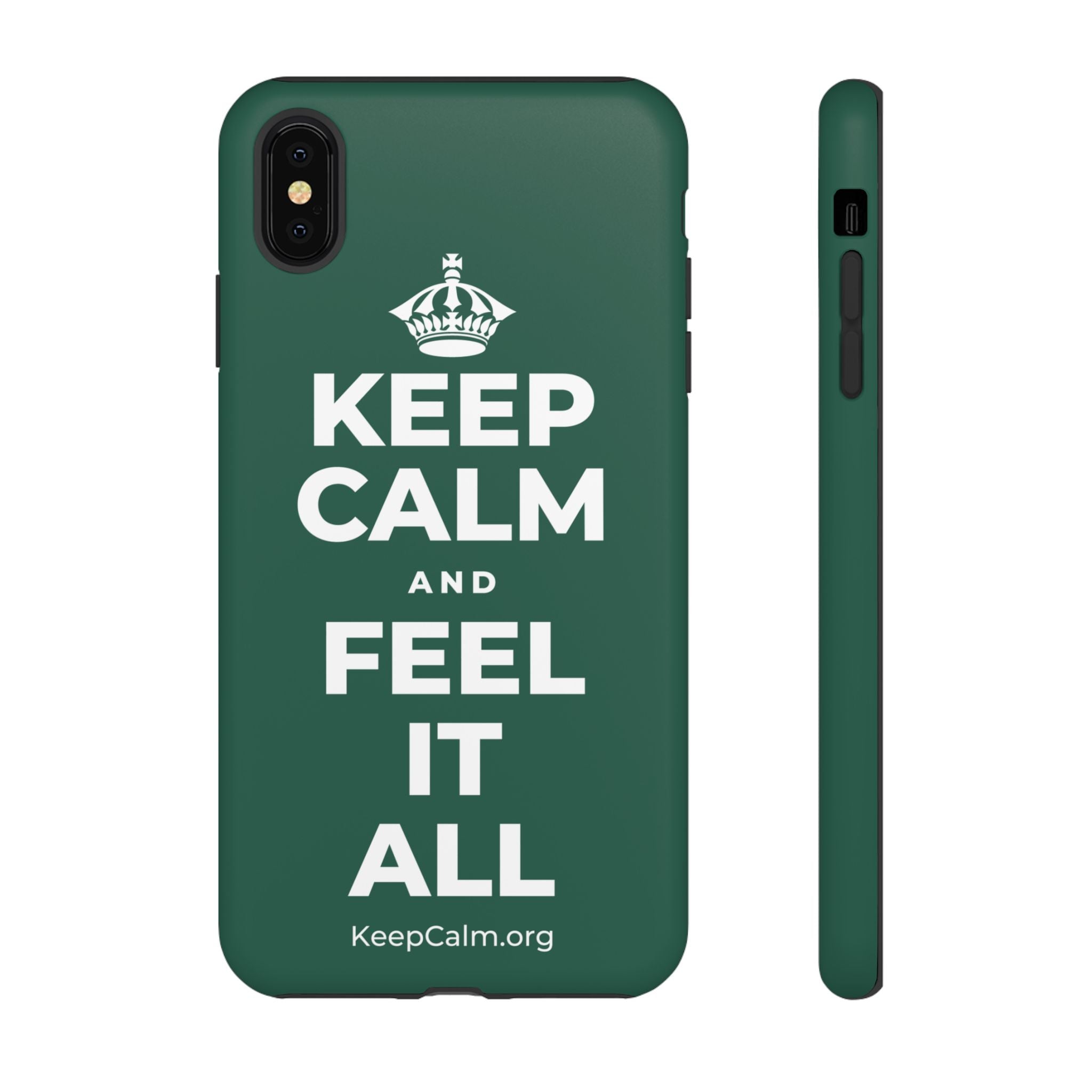 KEEP CALM AND FEEL IT ALL Phone Case