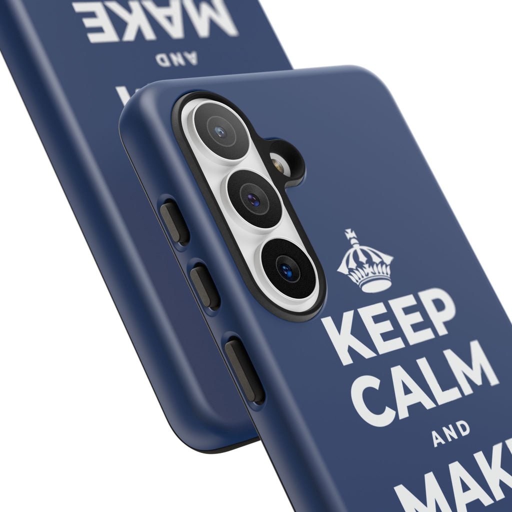 KEEP CALM AND MAKE TIME TO PLAY Phone Case