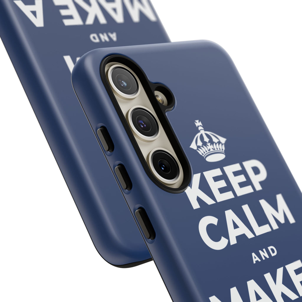 KEEP CALM AND MAKE A WARM MEMORY Phone Case