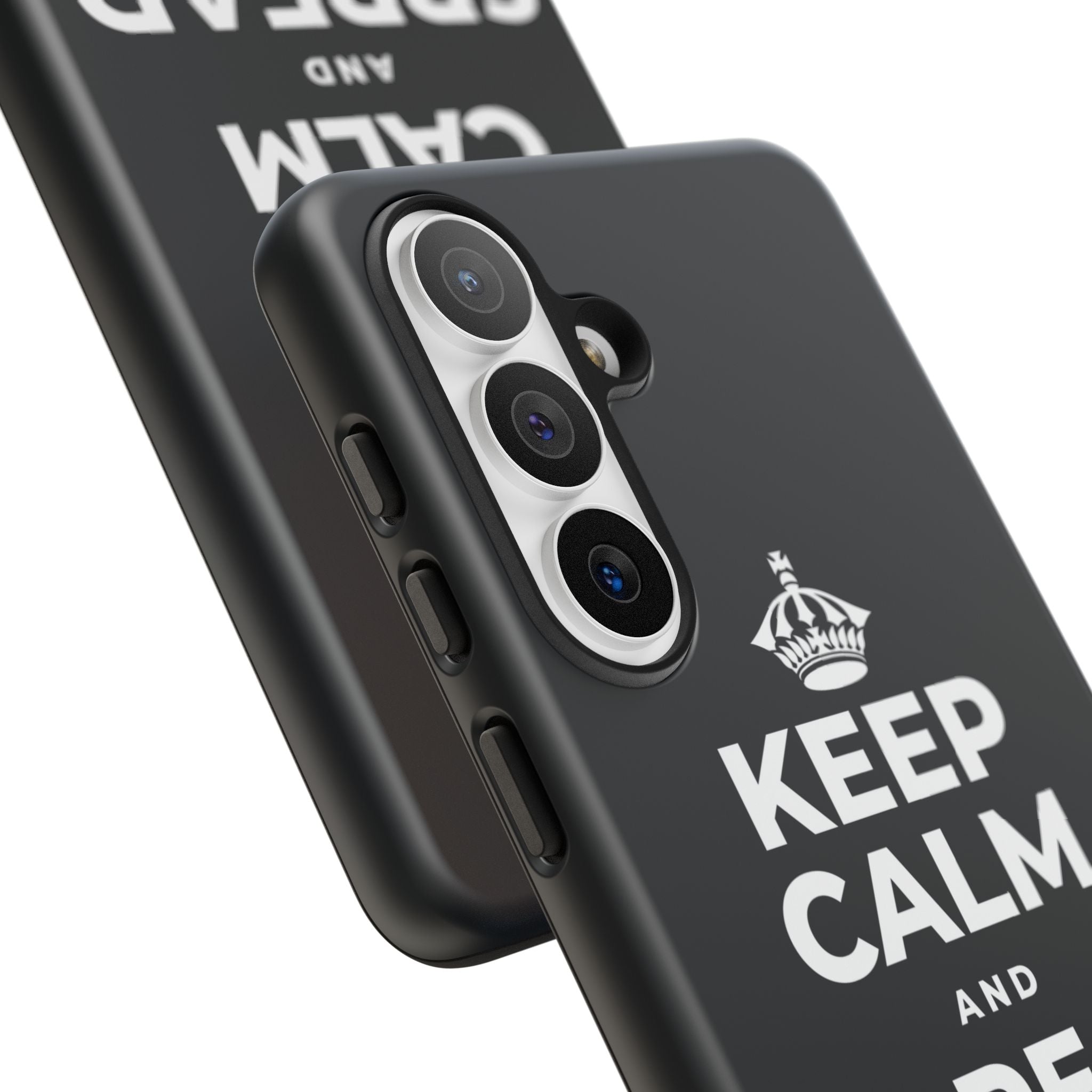 KEEP CALM AND SPREAD SOME JOY Phone Case (Dark)