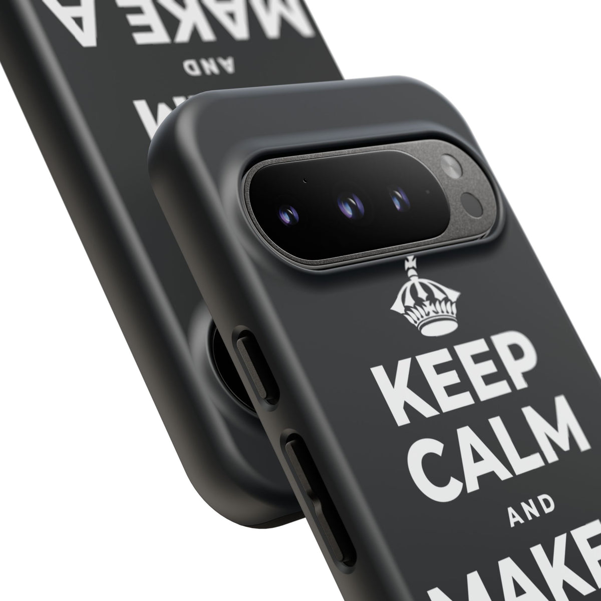 KEEP CALM AND MAKE A HAPPY MEMORY Phone Case (Dark)