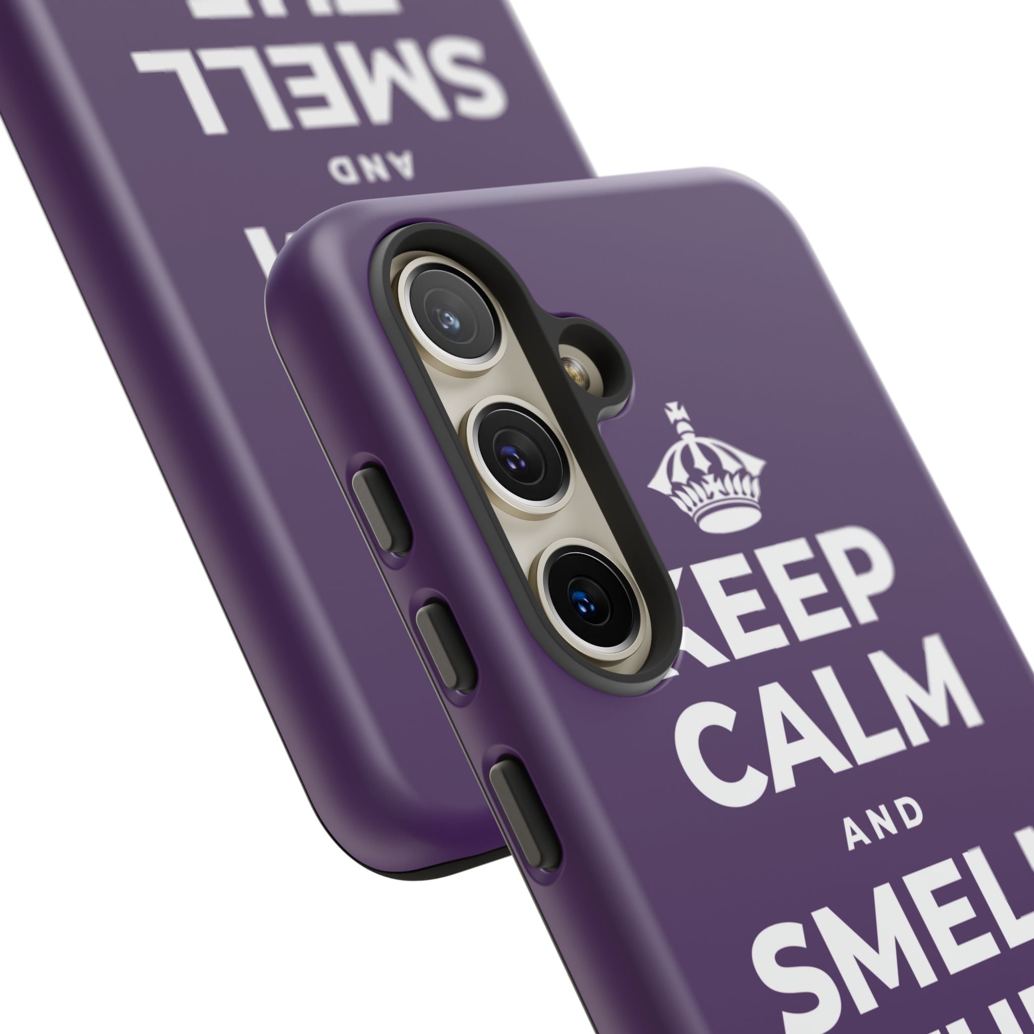 KEEP CALM AND SMELL THE FRESH AIR Phone Case