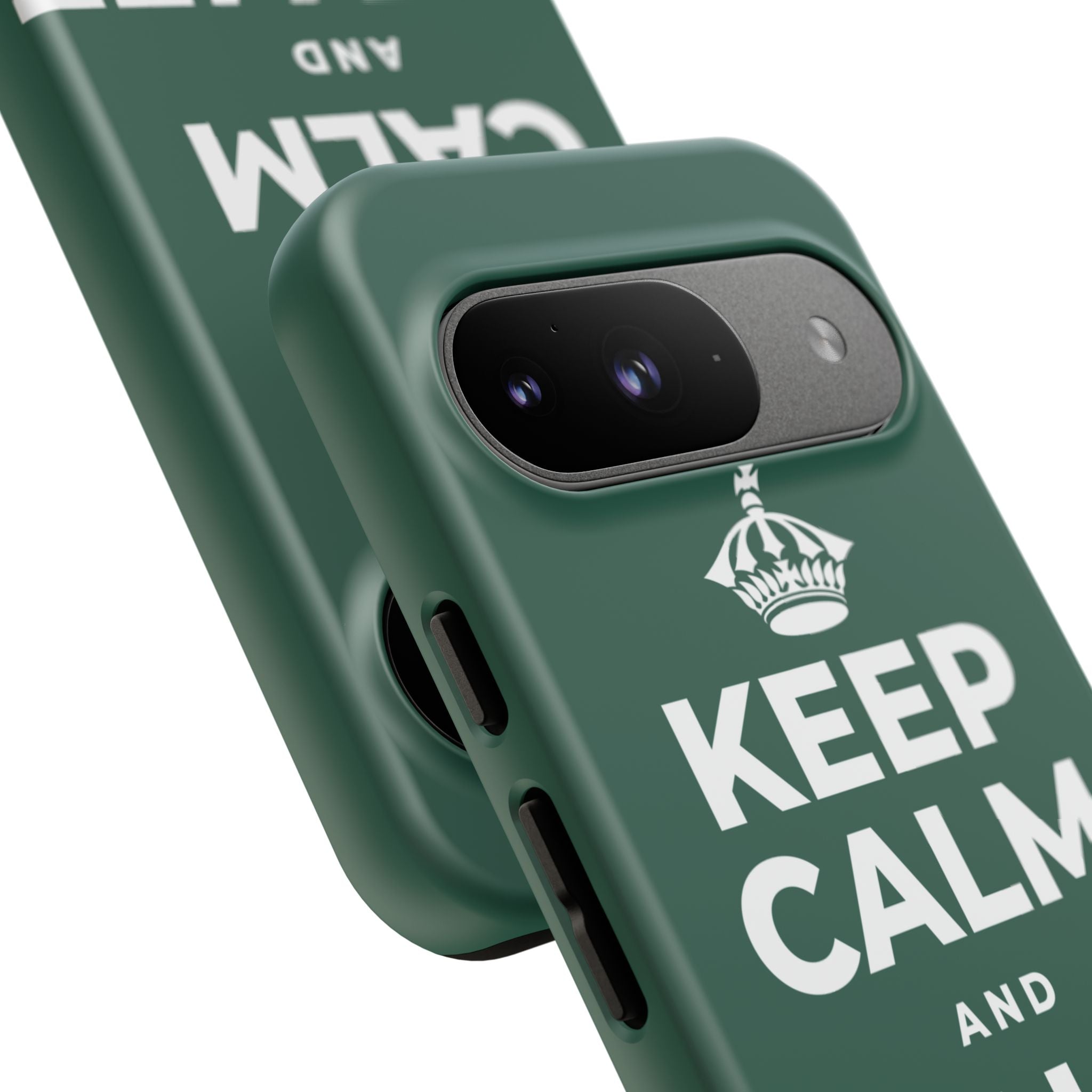 KEEP CALM AND LET LIFE HAPPEN Phone Case