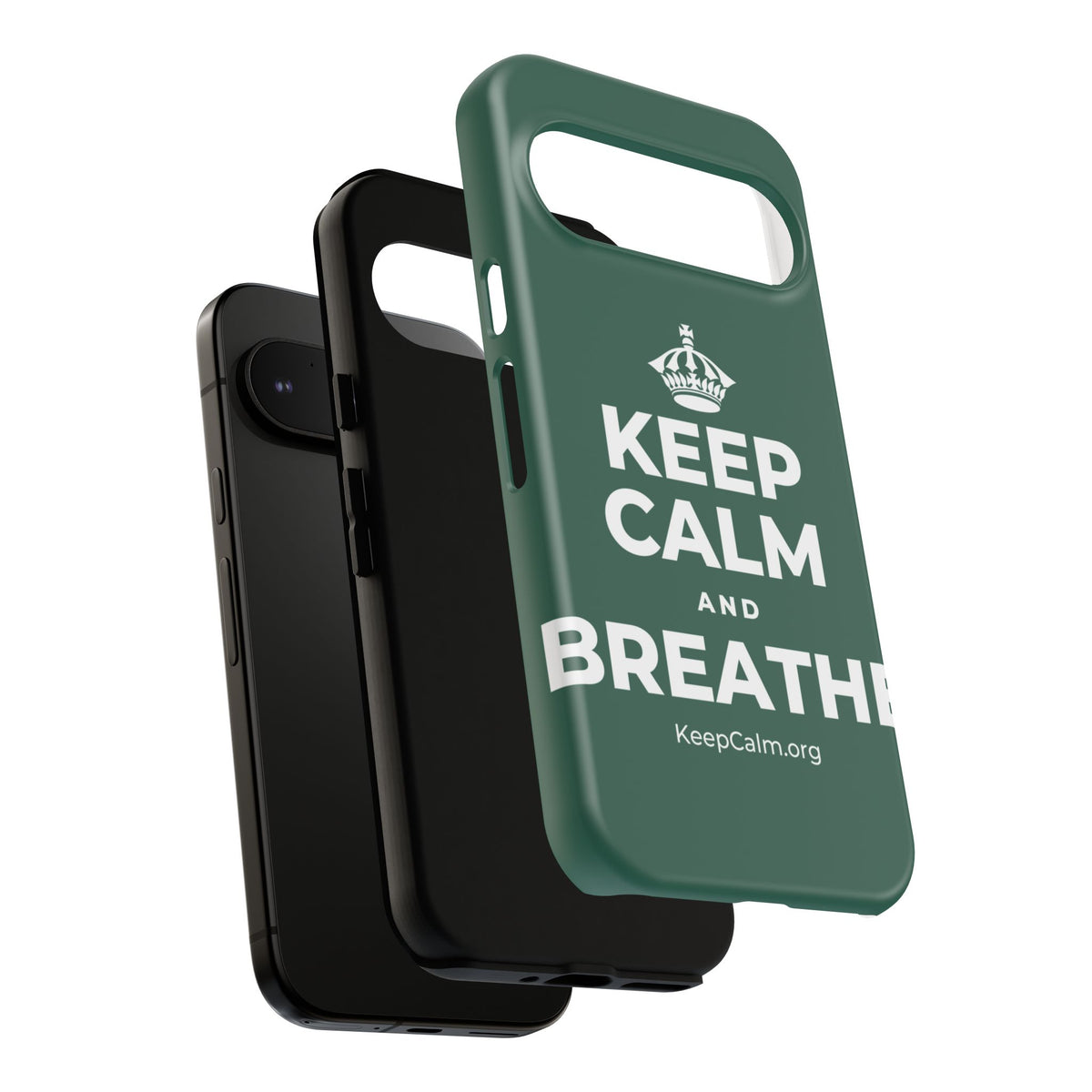 KEEP CALM AND BREATHE Phone Case
