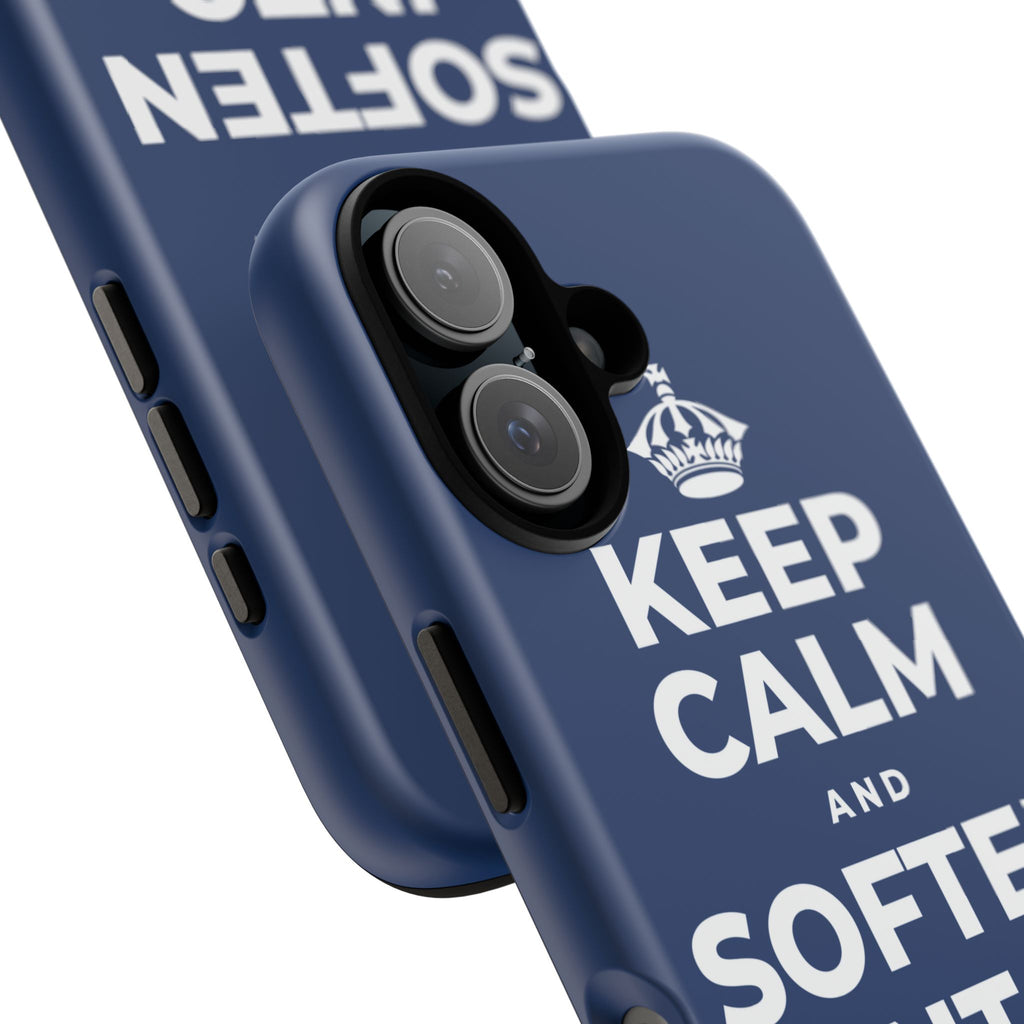 KEEP CALM AND SOFTEN INTO THE PILLOW Phone Case