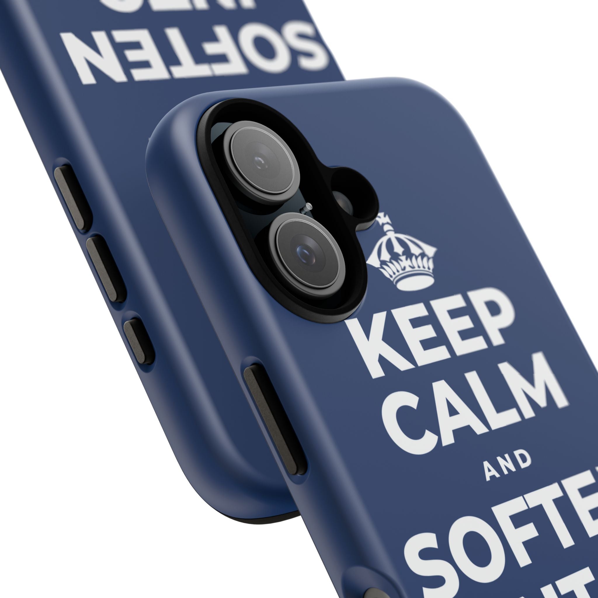 KEEP CALM AND SOFTEN INTO THE PILLOW Phone Case