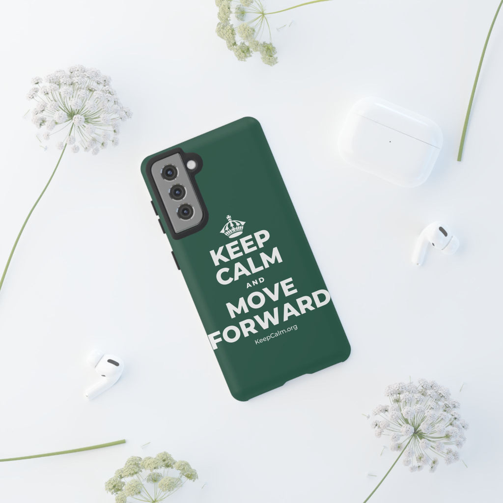 KEEP CALM AND MOVE FORWARD Phone Case