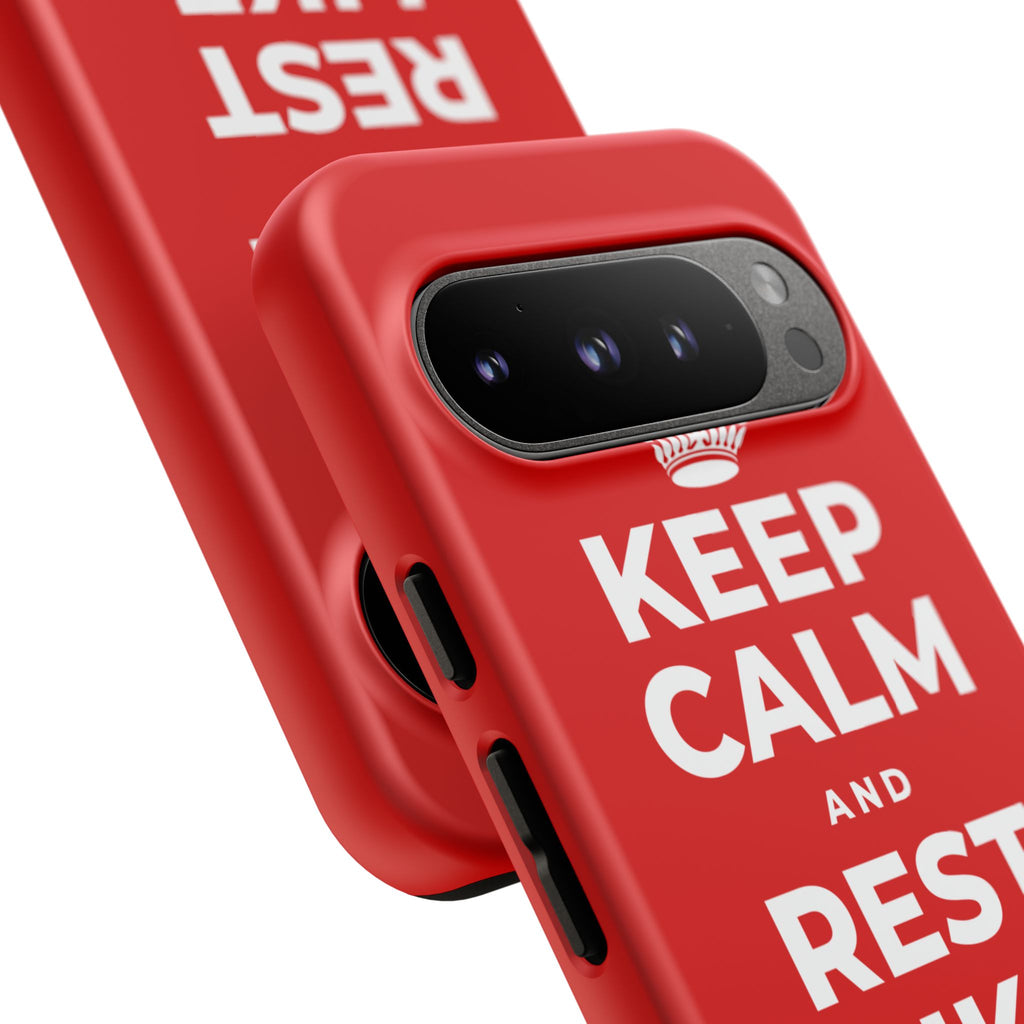 KEEP CALM AND REST LIKE THE SEASON Phone Case
