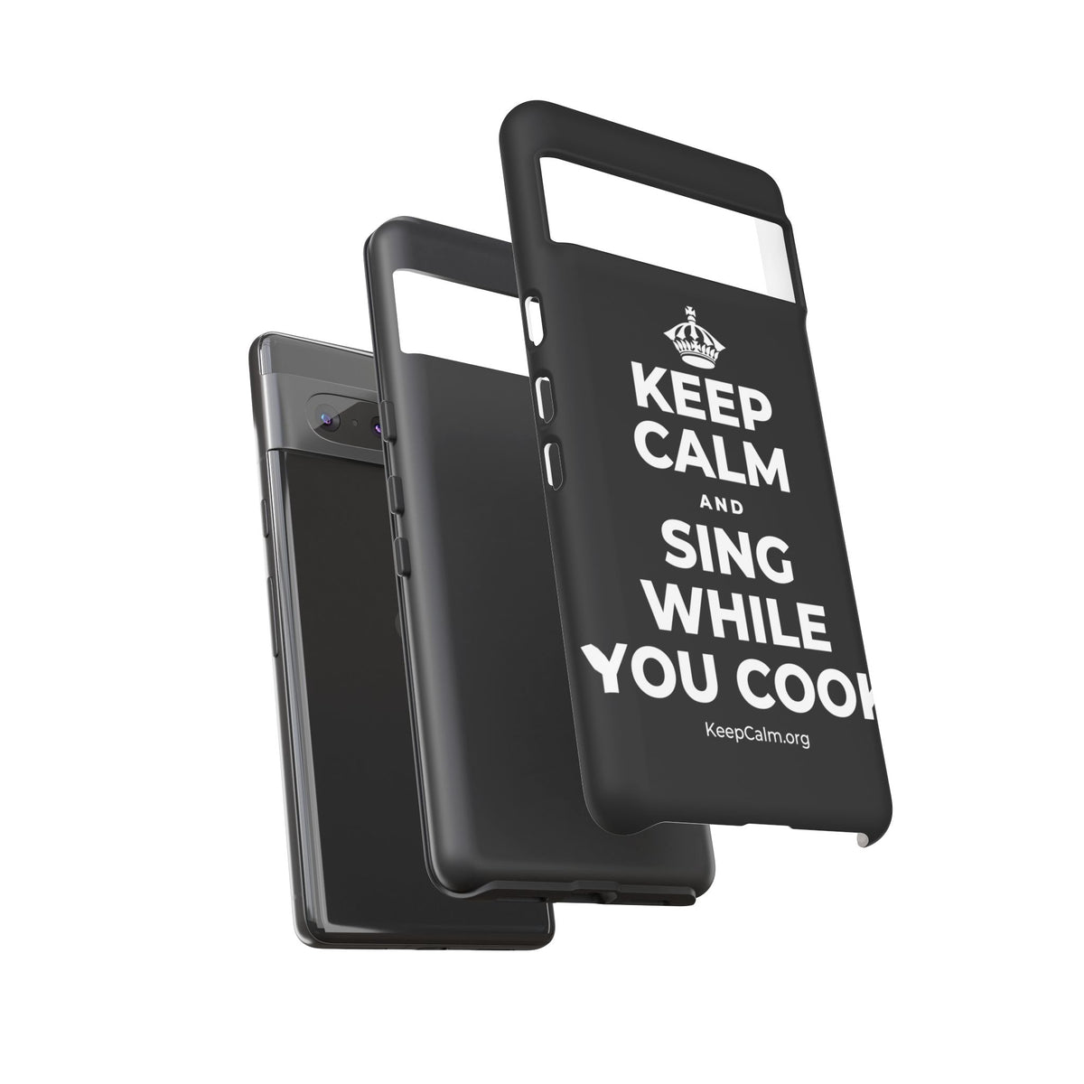 KEEP CALM AND SING WHILE YOU COOK Phone Case