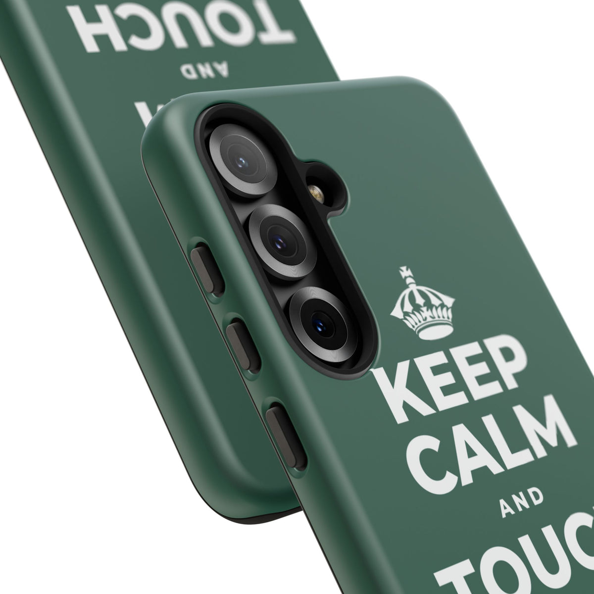 KEEP CALM AND TOUCH SOME GRASS Phone Case