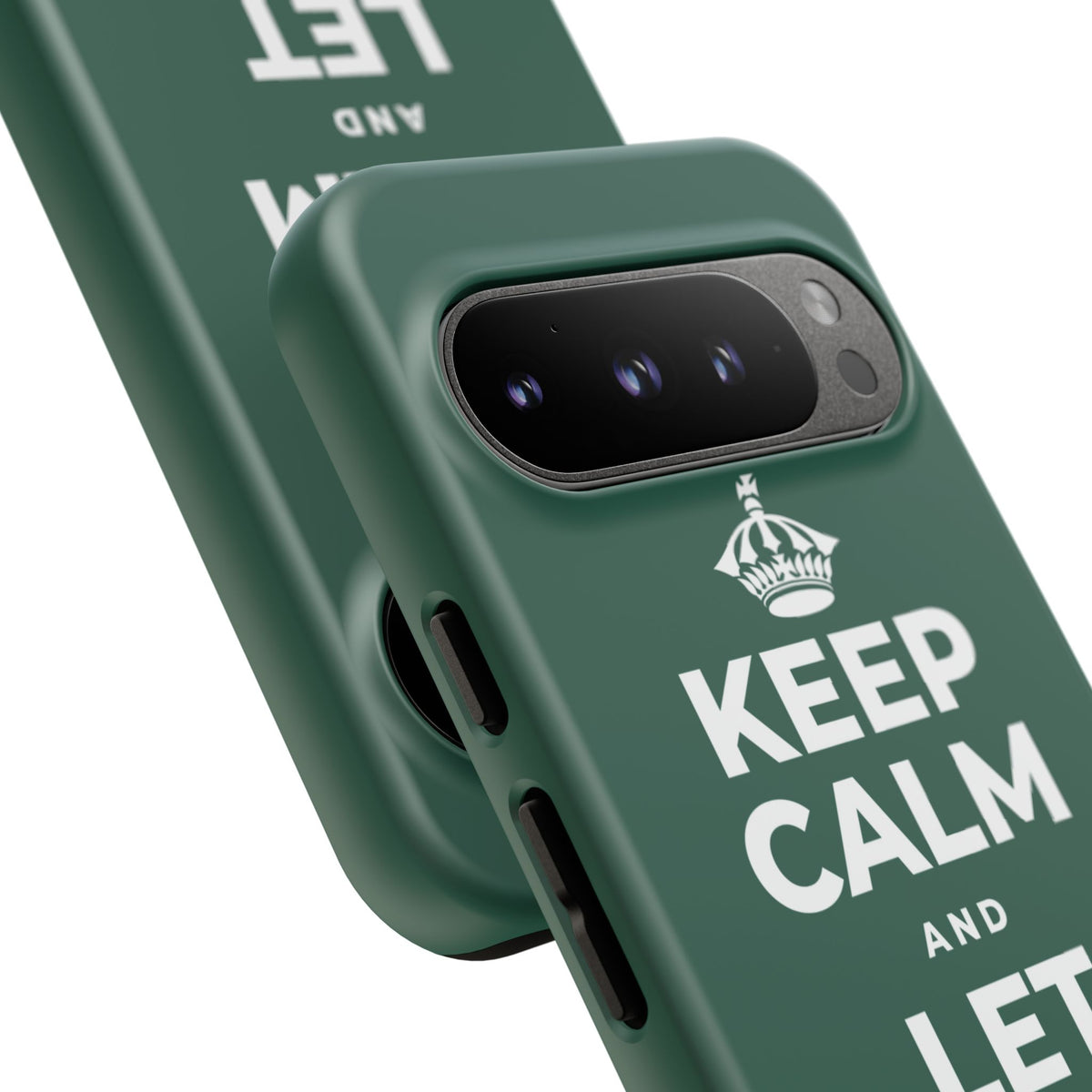 KEEP CALM AND LET YOURSELF ENJOY IT Phone Case