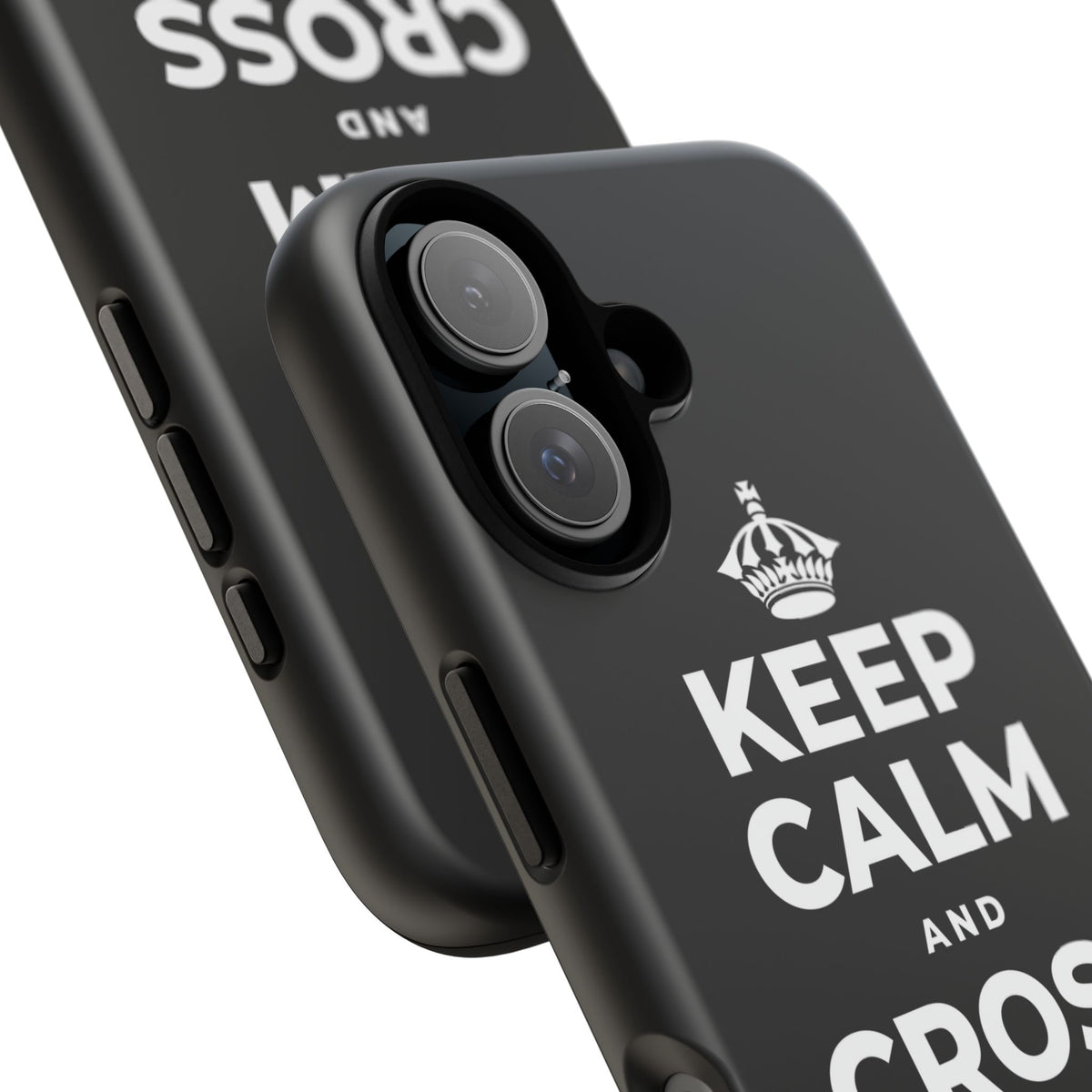 KEEP CALM AND CROSS THE MILES Phone Case
