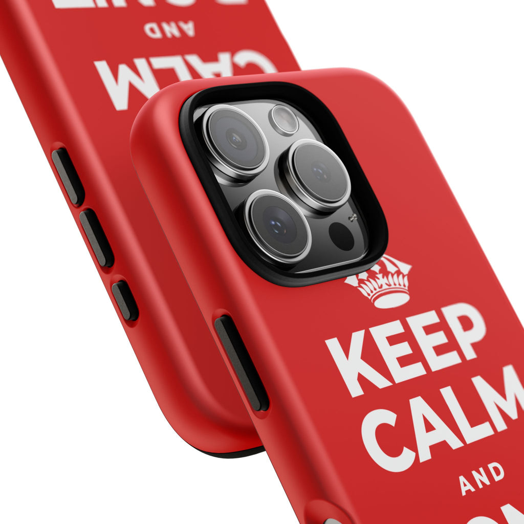 KEEP CALM AND DON'T LET GO Phone Case