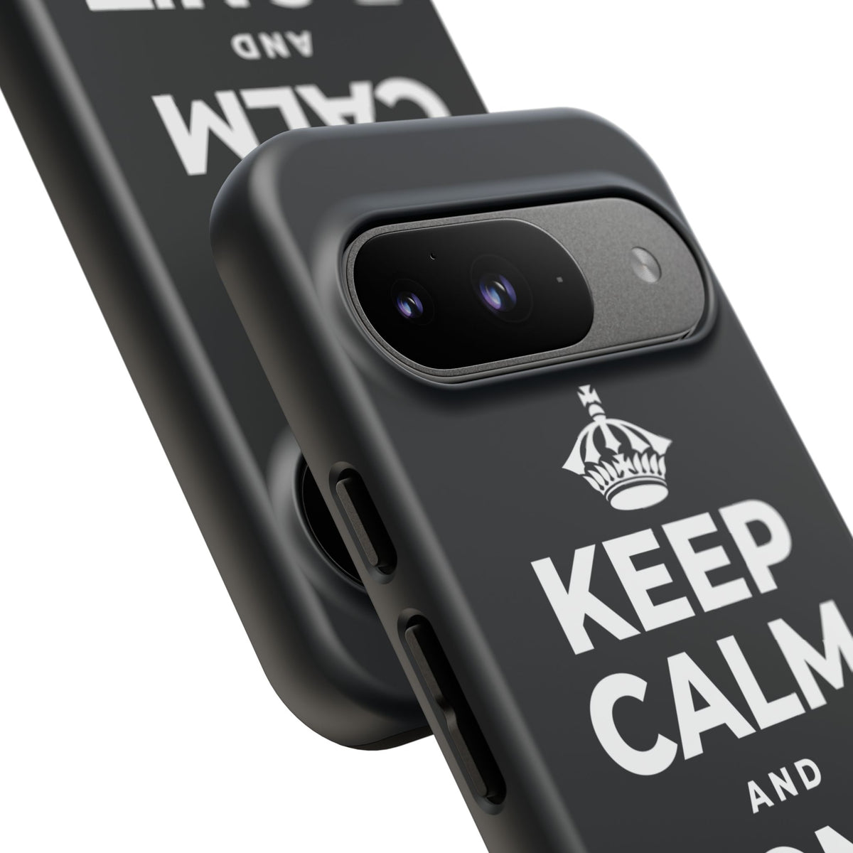 KEEP CALM AND DON'T TRIP OUT Phone Case (Dark)