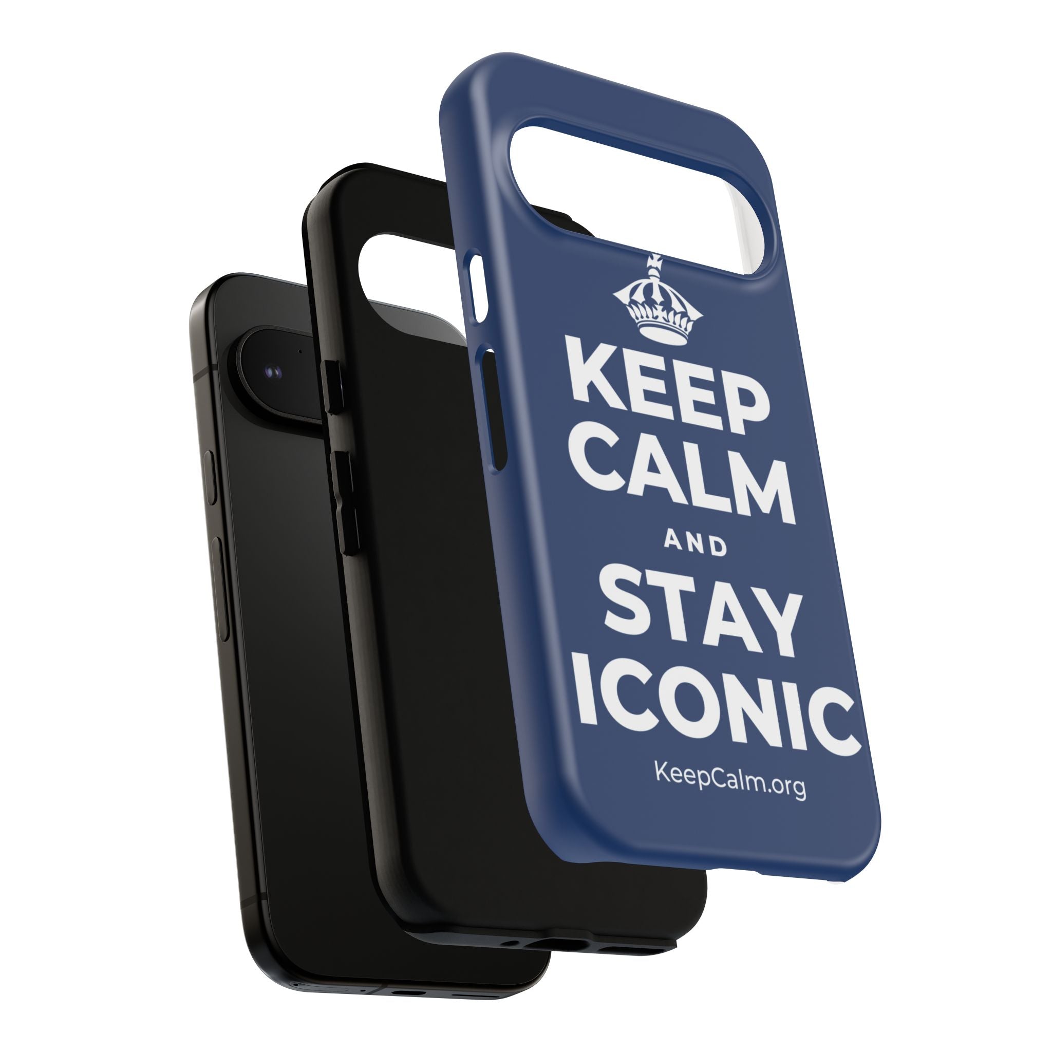 KEEP CALM AND STAY ICONIC Phone Case