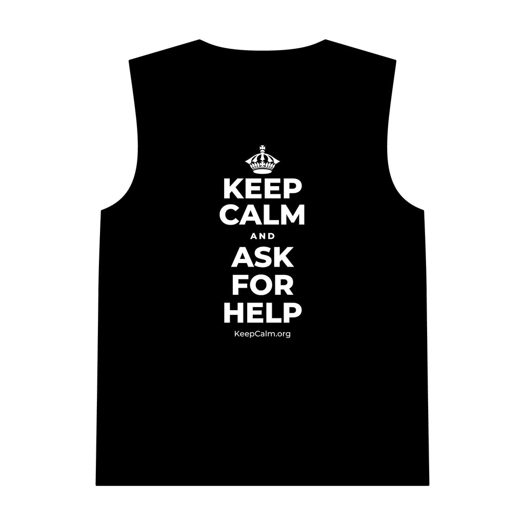 KEEP CALM AND ASK FOR HELP Tank Top