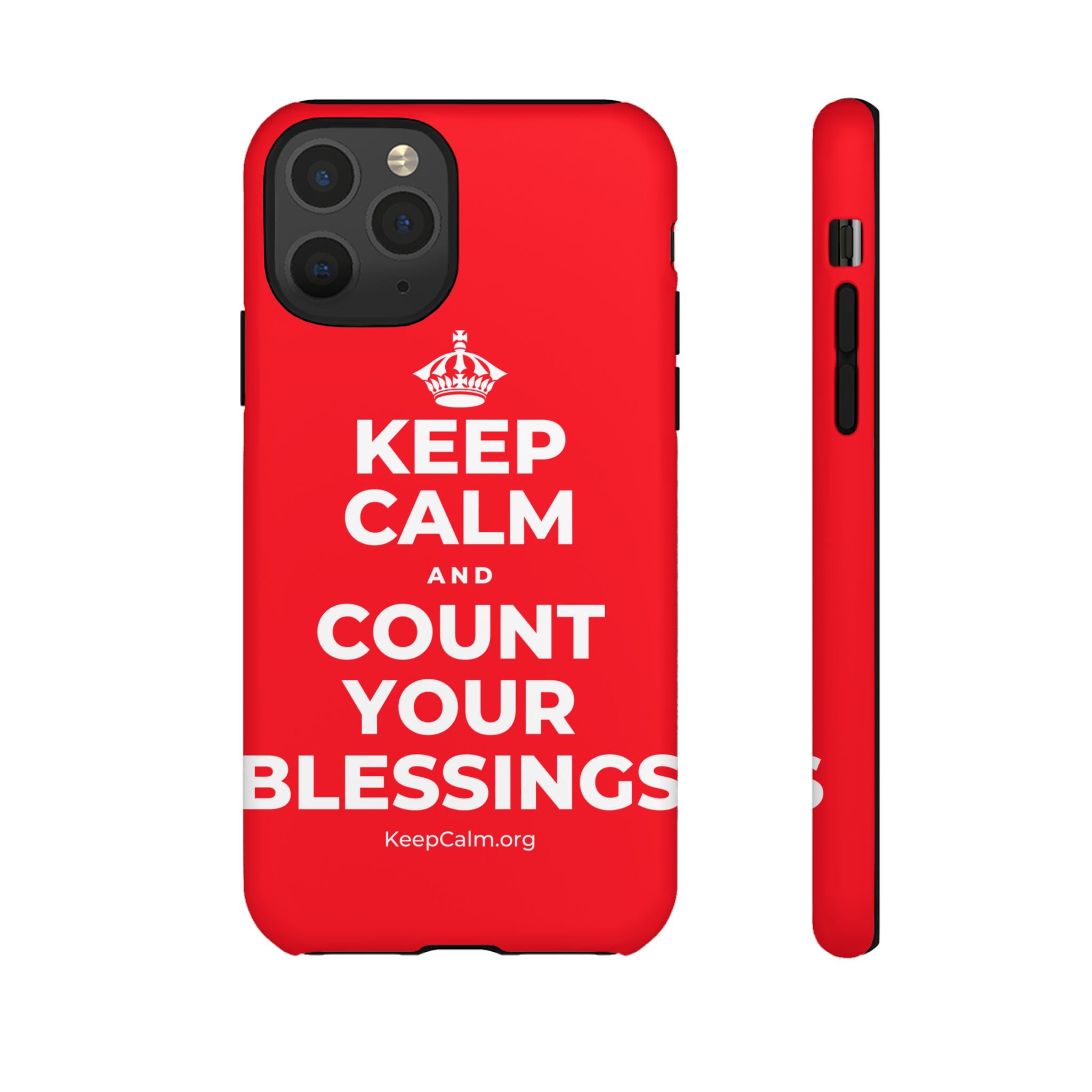 KEEP CALM AND COUNT YOUR BLESSINGS Phone Case