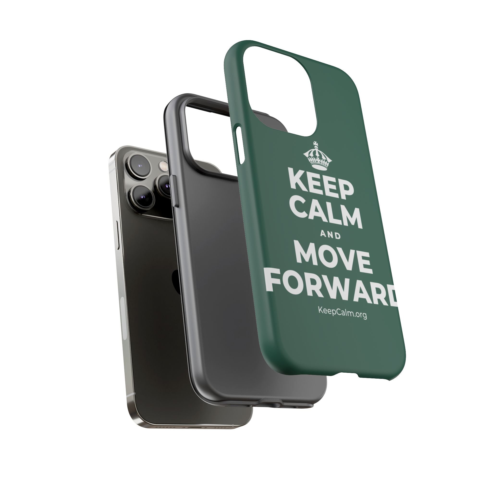 KEEP CALM AND MOVE FORWARD Phone Case