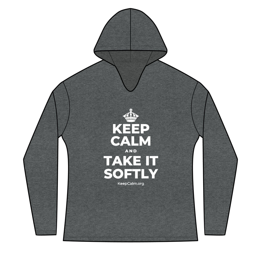 KEEP CALM AND TAKE IT SOFTLY Women's Long Sleeve Hoodie