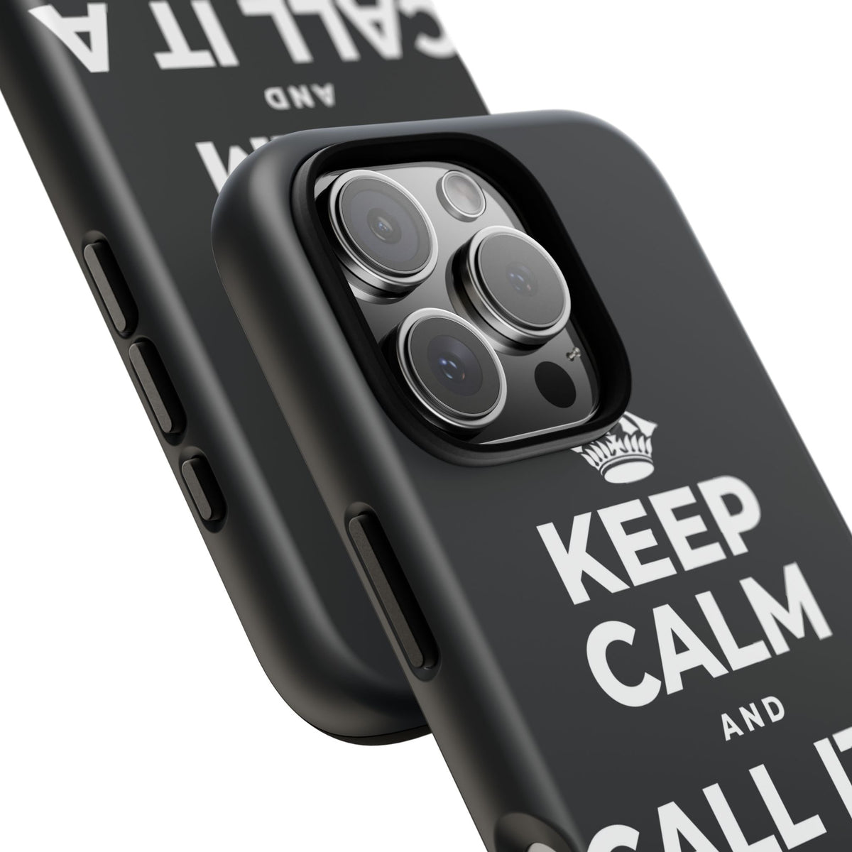 KEEP CALM AND CALL IT A DAY, KINDLY Phone Case (Dark)