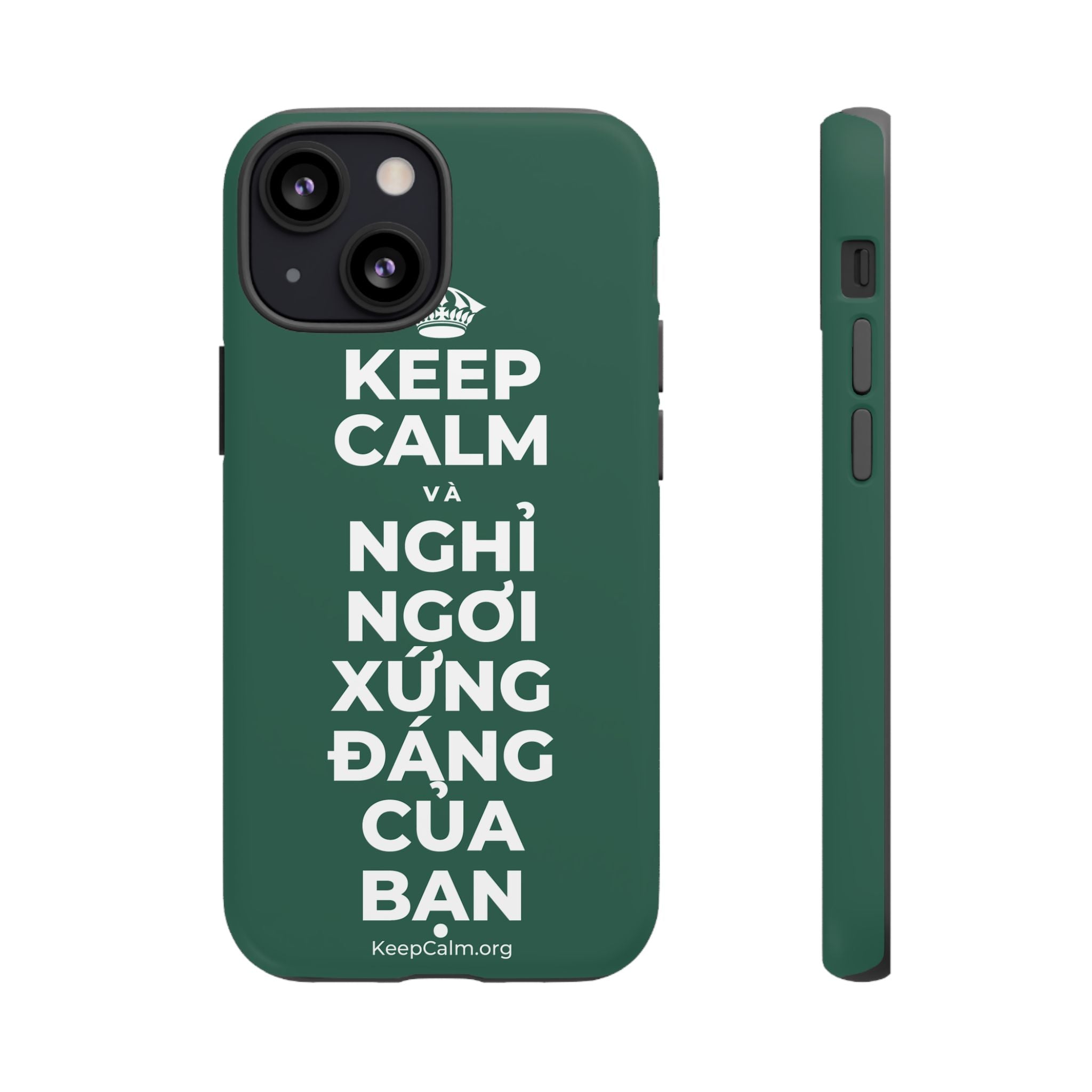 KEEP CALM VÀ NGHỈ NGƠI XỨNG ĐÁNG CỦA BẠN Phone Case