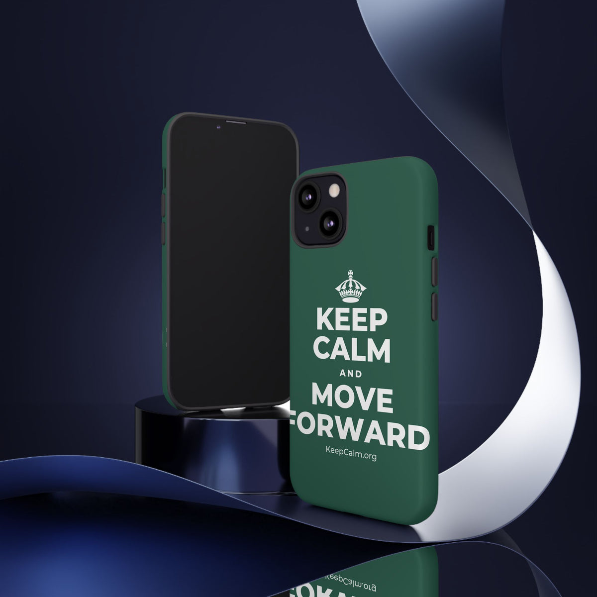 KEEP CALM AND MOVE FORWARD Phone Case