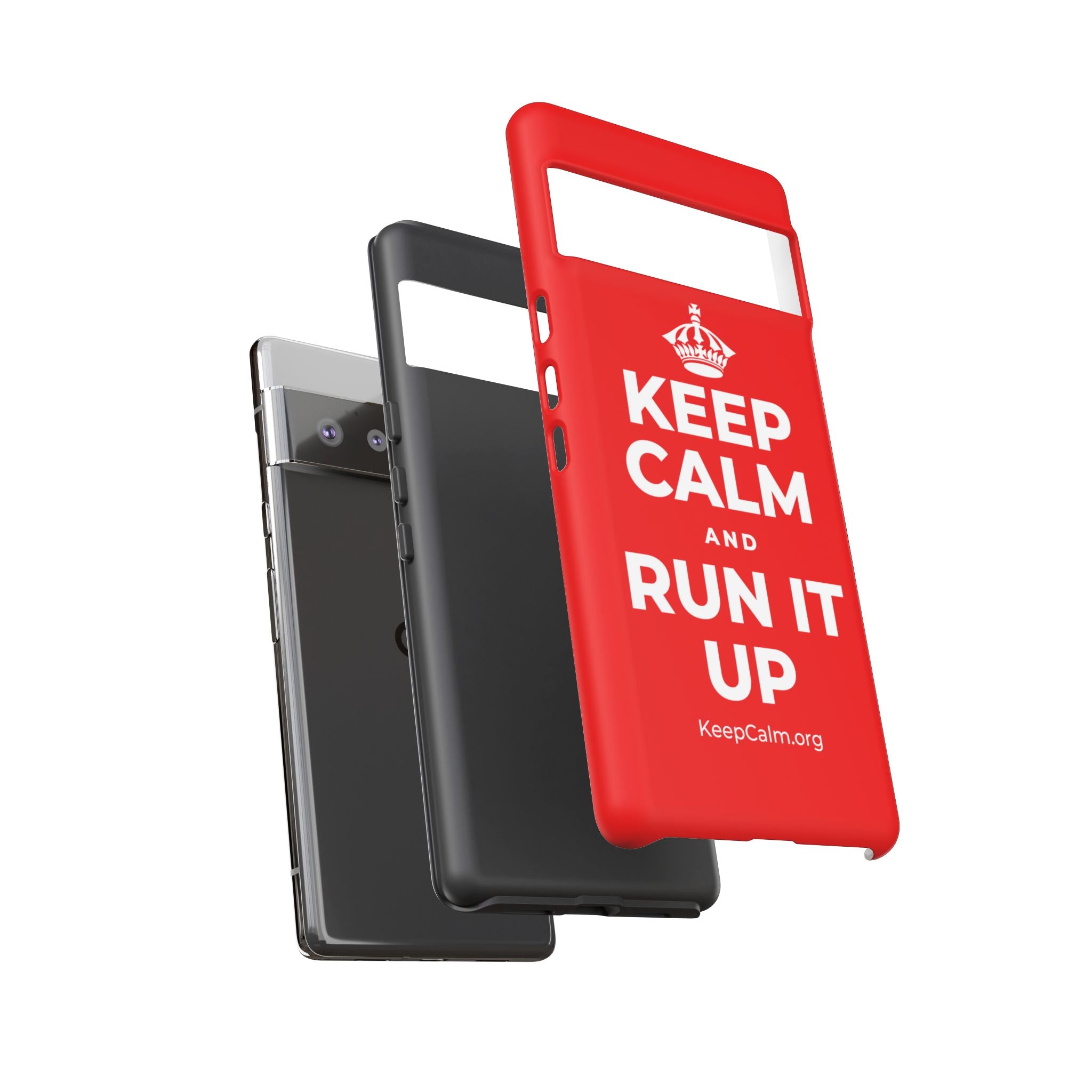 KEEP CALM AND RUN IT UP Phone Case