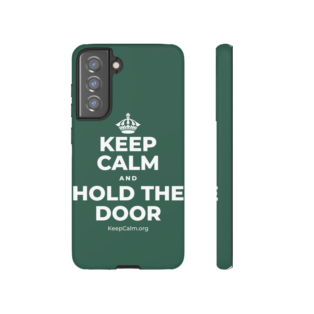 KEEP CALM AND HOLD THE DOOR Phone Case