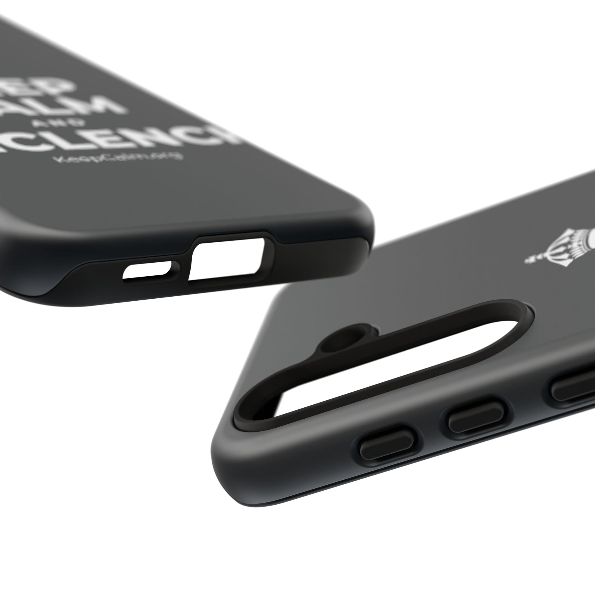 KEEP CALM AND UNCLENCH Phone Case (Dark)