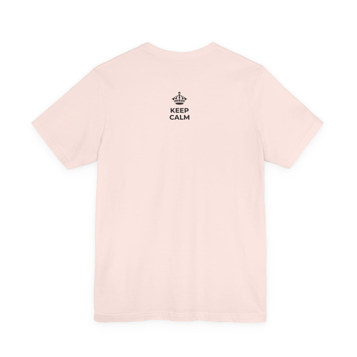 KEEP CALM Y SIGUE SIENDO PRINCIPIANTE T-Shirt (Soft Cream–Heather Mauve)