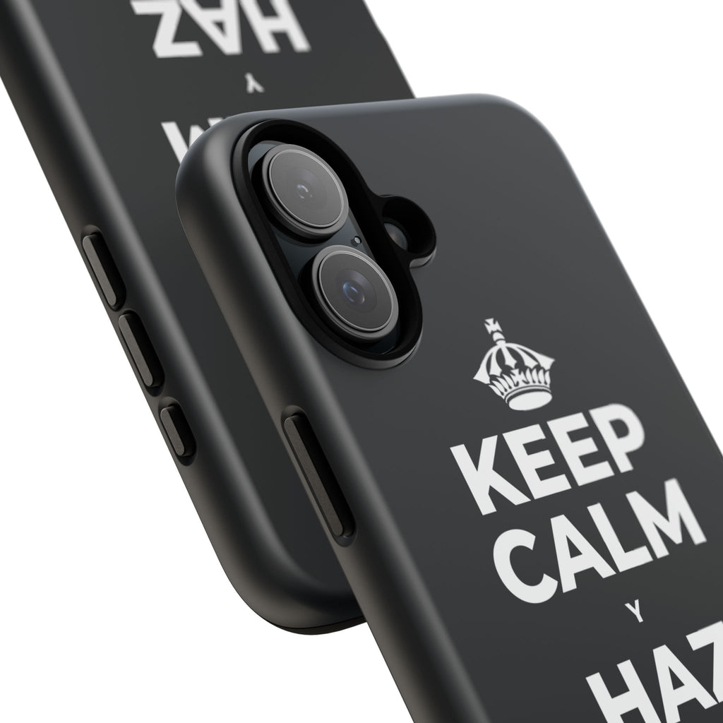 KEEP CALM Y HAZ COSAS DIFÍCILES Phone Case (Dark)