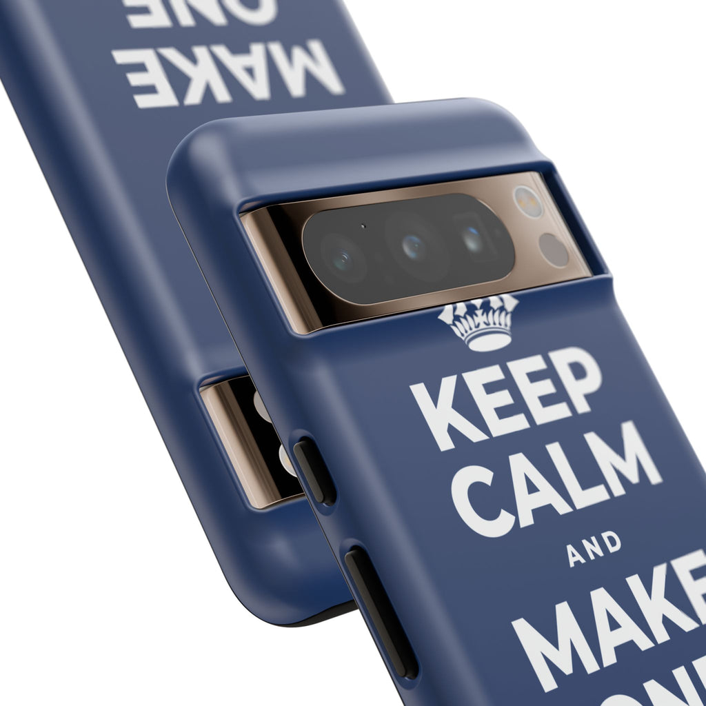 KEEP CALM AND MAKE ONE SMALL CHANGE Phone Case