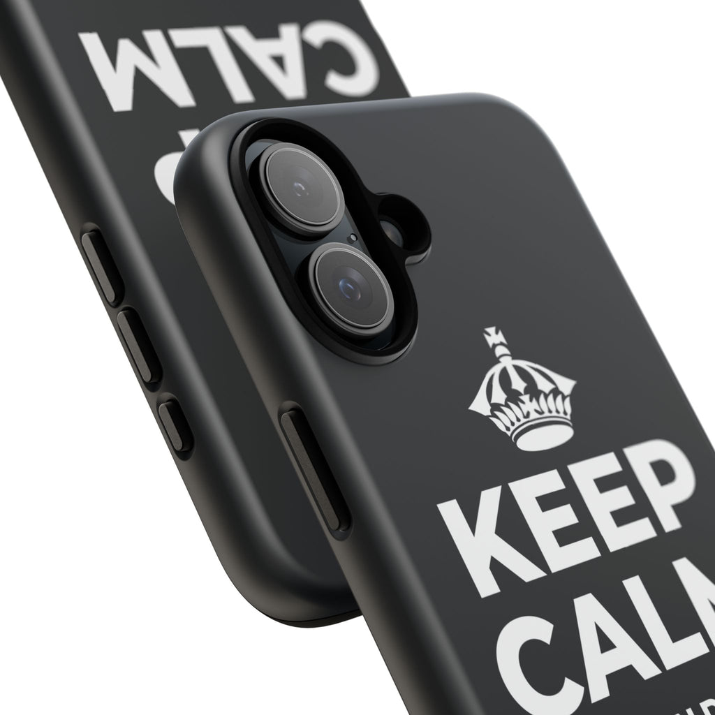 KEEP CALM AND OWN IT Phone Case (Dark)