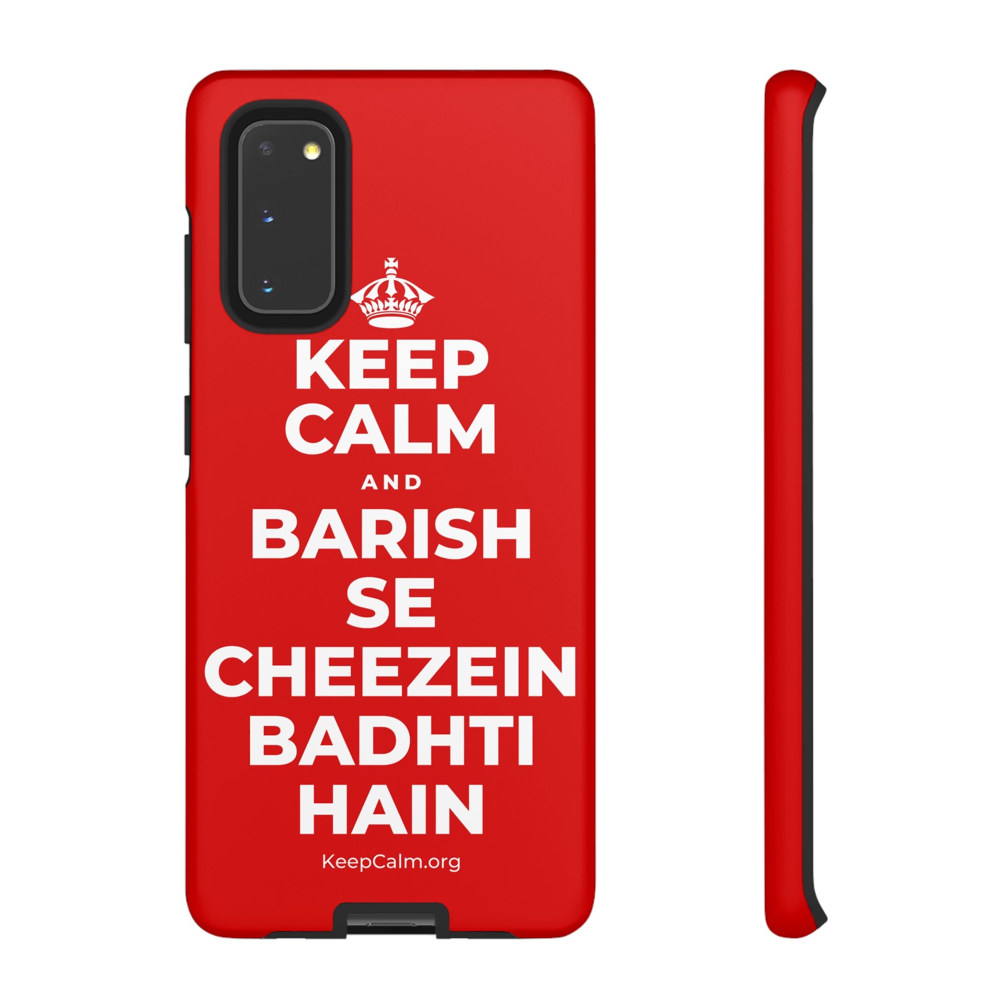 KEEP CALM AND BARISH SE CHEEZEIN BADHTI HAIN Phone Case