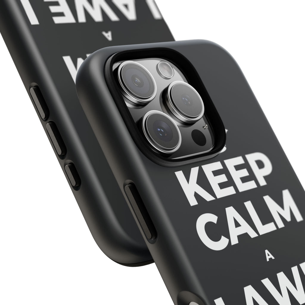 KEEP CALM A LAWE I KA HŌʻAIʻĒ Phone Case (Dark)