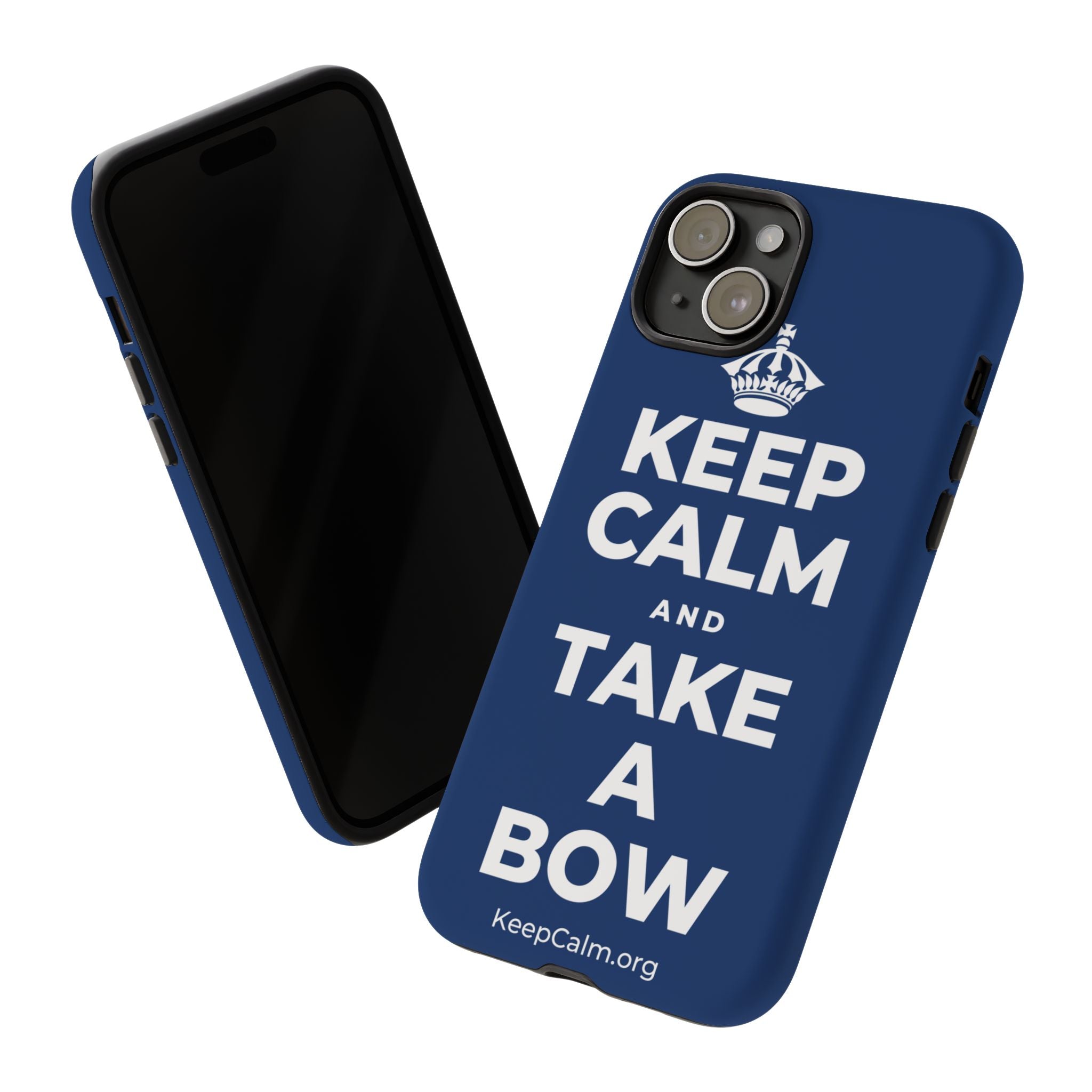 KEEP CALM AND TAKE A BOW Phone Case