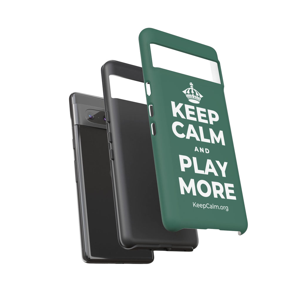 KEEP CALM AND PLAY MORE Phone Case