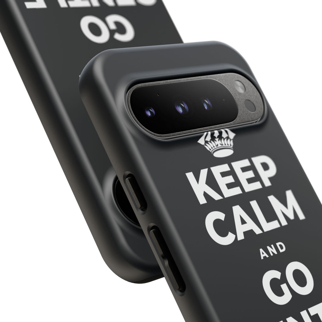 KEEP CALM AND GO GENTLE ON MONDAY Phone Case (Dark)