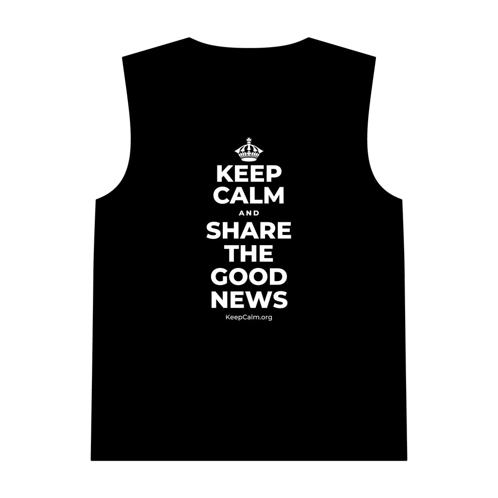 KEEP CALM AND SHARE THE GOOD NEWS Tank Top