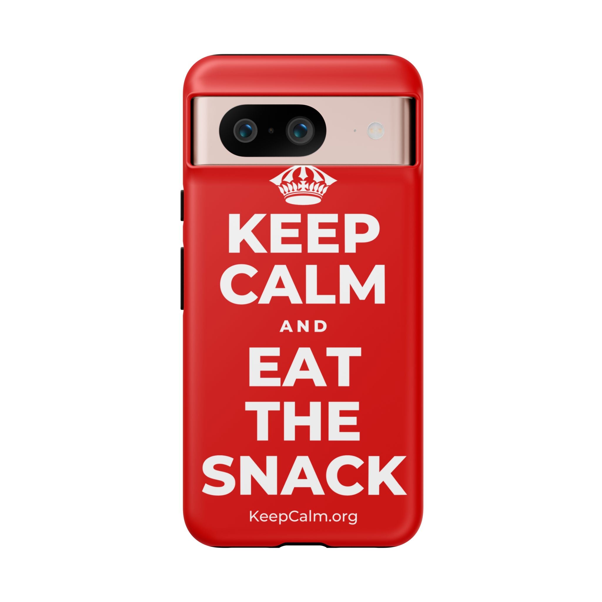 KEEP CALM AND EAT THE SNACK Phone Case