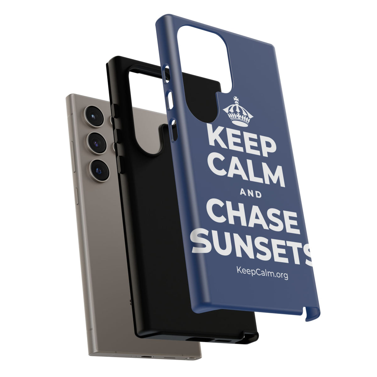 KEEP CALM AND CHASE SUNSETS Phone Case